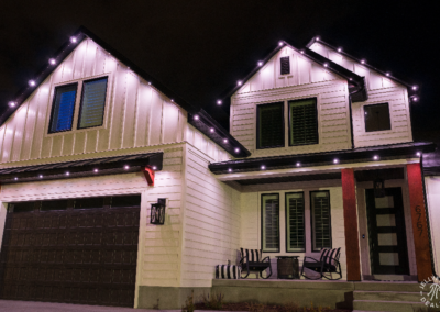 North East Ohio Permanent Exterior Accent Lighting Example 2