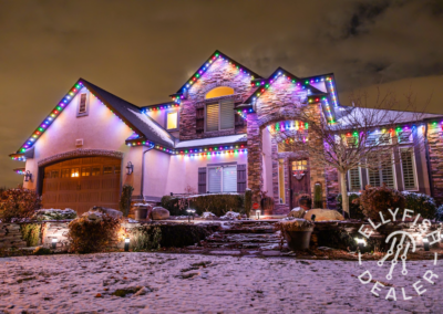 North East Ohio Permanent Exterior Holiday Lighting The Christmas 1