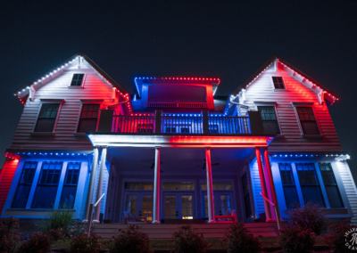 North East Ohio Permanent Exterior Holiday Lighting The 4th of July